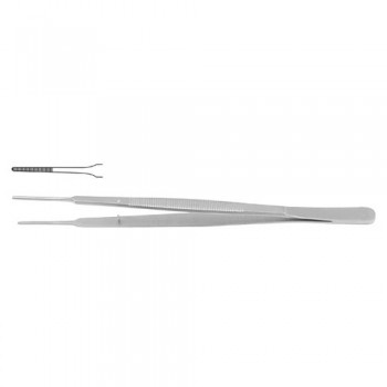Cushing Dressing Forcep Curved Stainless Steel, 17.5 cm - 7"